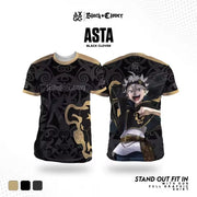 Camisetas de fútbol de Black Clover Anime