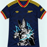 Arsenal Navy Cell Dragon Ball Jersey — Front