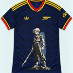 Arsenal Navy Trunks Sword Dragon Ball Jersey — Front