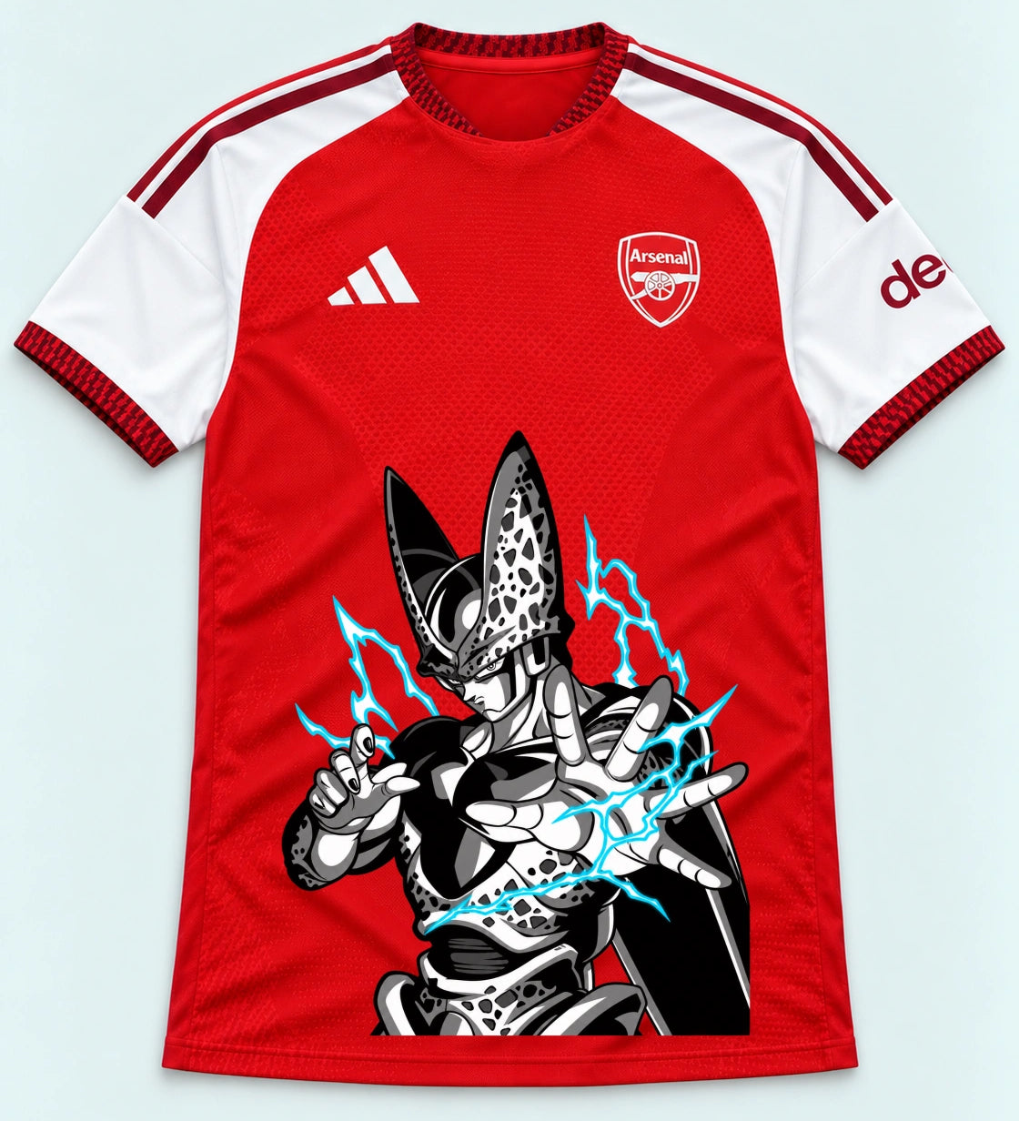 Arsenal Red Cell Dragon Ball Jersey — Front