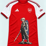 Arsenal Red Trunks Sword Dragon Ball Jersey — Front