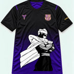 Barcelona Black Purple Piccolo Cloak Dragon Ball Jersey — Front