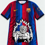 Barcelona Home Broly Dragon Ball Jersey — Front