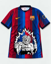 Barcelona Home Broly Dragon Ball Jersey — Front