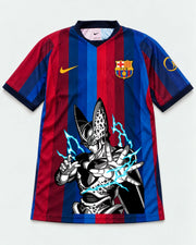 Barcelona Home Cell Dragon Ball Jersey — Front