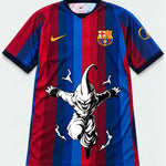 Barcelona Home Kid Buu Dragon Ball Jersey — Front