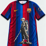 Barcelona Home Trunks Sword Dragon Ball Jersey — Front