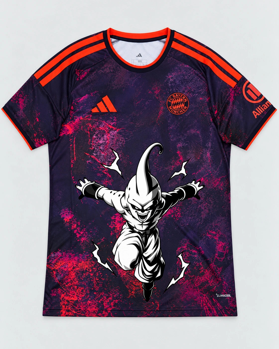 Bayern Munich Dark Kid Buu Dragon Ball Jersey — Front