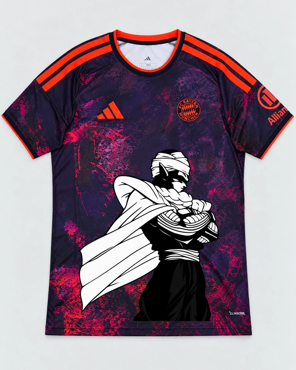 Bayern Munich Dark Piccolo Cloak Dragon Ball Jersey — Front