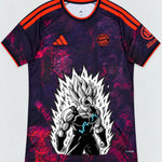 Bayern Munich Dark Super Saiyan Aura Dragon Ball Jersey — Front