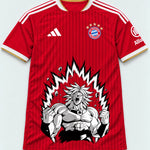 Bayern Munich Red Broly Dragon Ball Jersey — Front