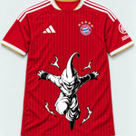 Bayern Munich Red Kid Buu Dragon Ball Jersey — Front