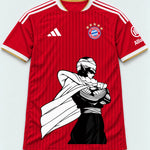 Bayern Munich Red Piccolo Cloak Dragon Ball Jersey — Front