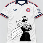 Bayern Munich White Piccolo Cloak Dragon Ball Jersey — Front