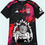Benfica Black Broly Dragon Ball Jersey — Front