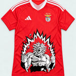 Benfica Red Broly Dragon Ball Jersey — Front
