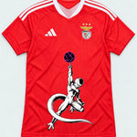 Benfica Red Frieza Death Ball Dragon Ball Jersey — Front