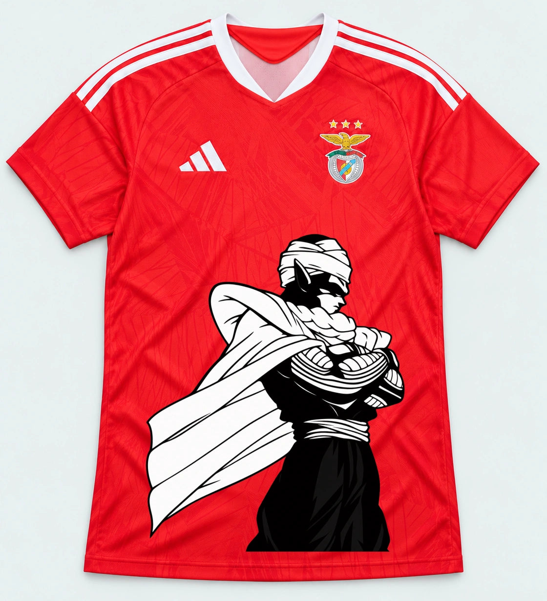 Benfica Red Piccolo Cloak Dragon Ball Jersey — Front