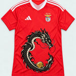 Benfica Red Shenron Emblem Dragon Ball Jersey — Front