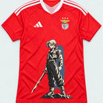 Benfica Red Trunks Sword Dragon Ball Jersey — Front