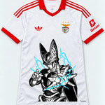 Benfica White Cell Dragon Ball Jersey — Front