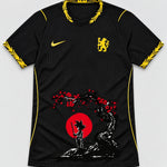 Chelsea Black Goku Sakura Dragon Ball Jersey — Front