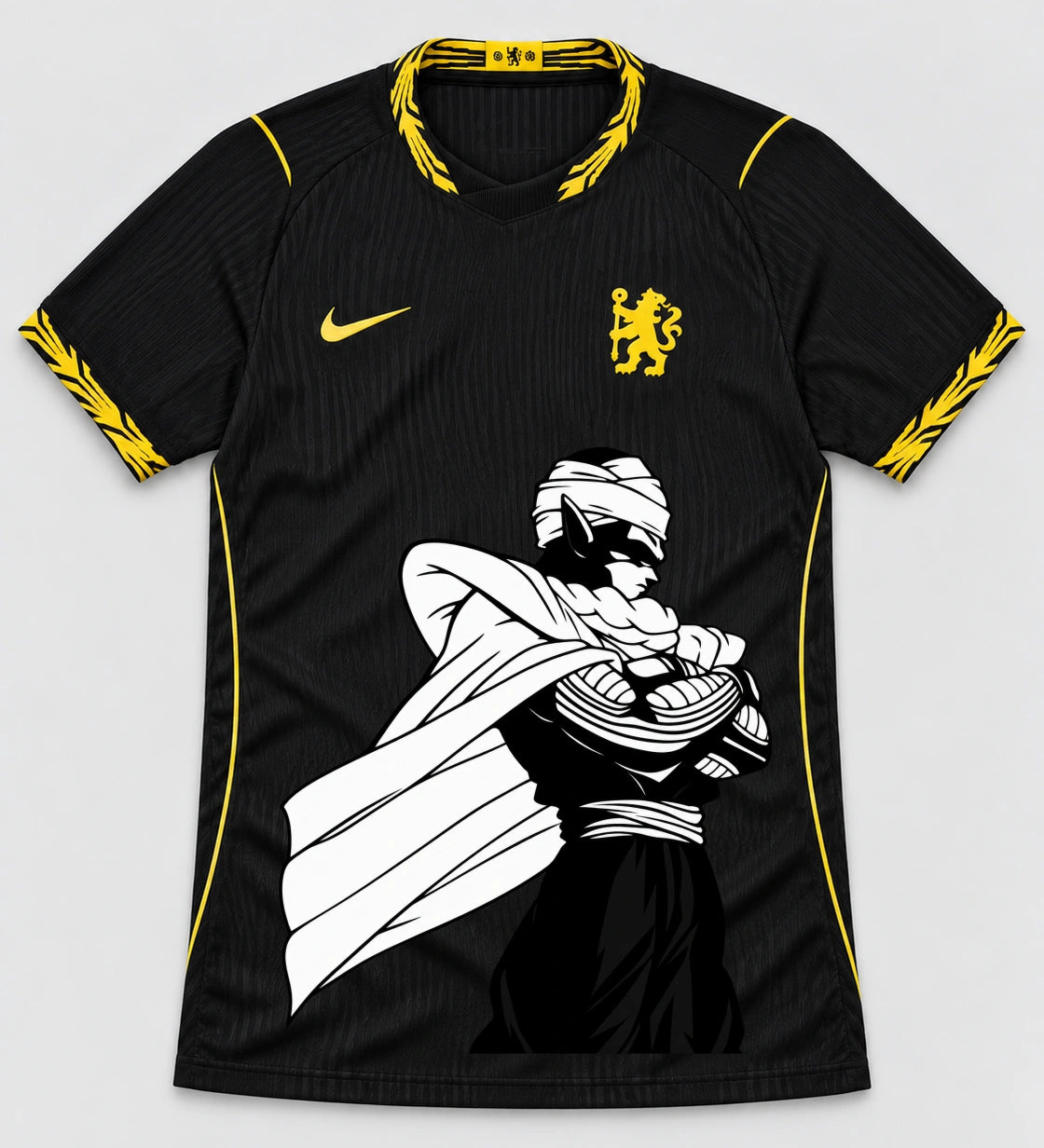 Chelsea Black Piccolo Cloak Dragon Ball Jersey — Front