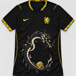 Chelsea Black Shenron Emblem Dragon Ball Jersey — Front