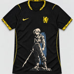 Chelsea Black Trunks Sword Dragon Ball Jersey — Front