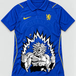 Chelsea Blue Broly Dragon Ball Jersey — Front