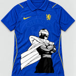 Chelsea Blue Piccolo Cloak Dragon Ball Jersey — Front