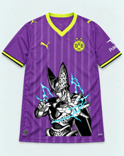 Borussia Dortmund Purple Cell Dragon Ball Jersey — Front