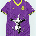 Borussia Dortmund Purple Kid Buu Dragon Ball Jersey — Front