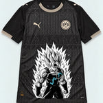 Borussia Dortmund Special Black Super Saiyan Aura Dragon Ball Jersey — Front