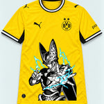 Borussia Dortmund Yellow Cell Dragon Ball Jersey — Front