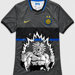 Inter Milan Gray Broly Dragon Ball Jersey — Front