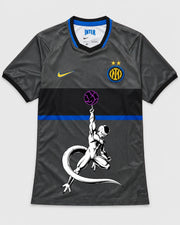Inter Milan Gray Frieza Death Ball Dragon Ball Jersey — Front
