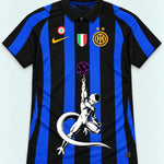 Inter Milan Striped Frieza Death Ball Dragon Ball Jersey — Front