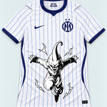 Inter Milan White Kid Buu Dragon Ball Jersey — Front