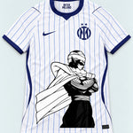 Inter Milan White Piccolo Cloak Dragon Ball Jersey — Front