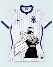 Inter Milan White Piccolo Cloak Dragon Ball Jersey — Front