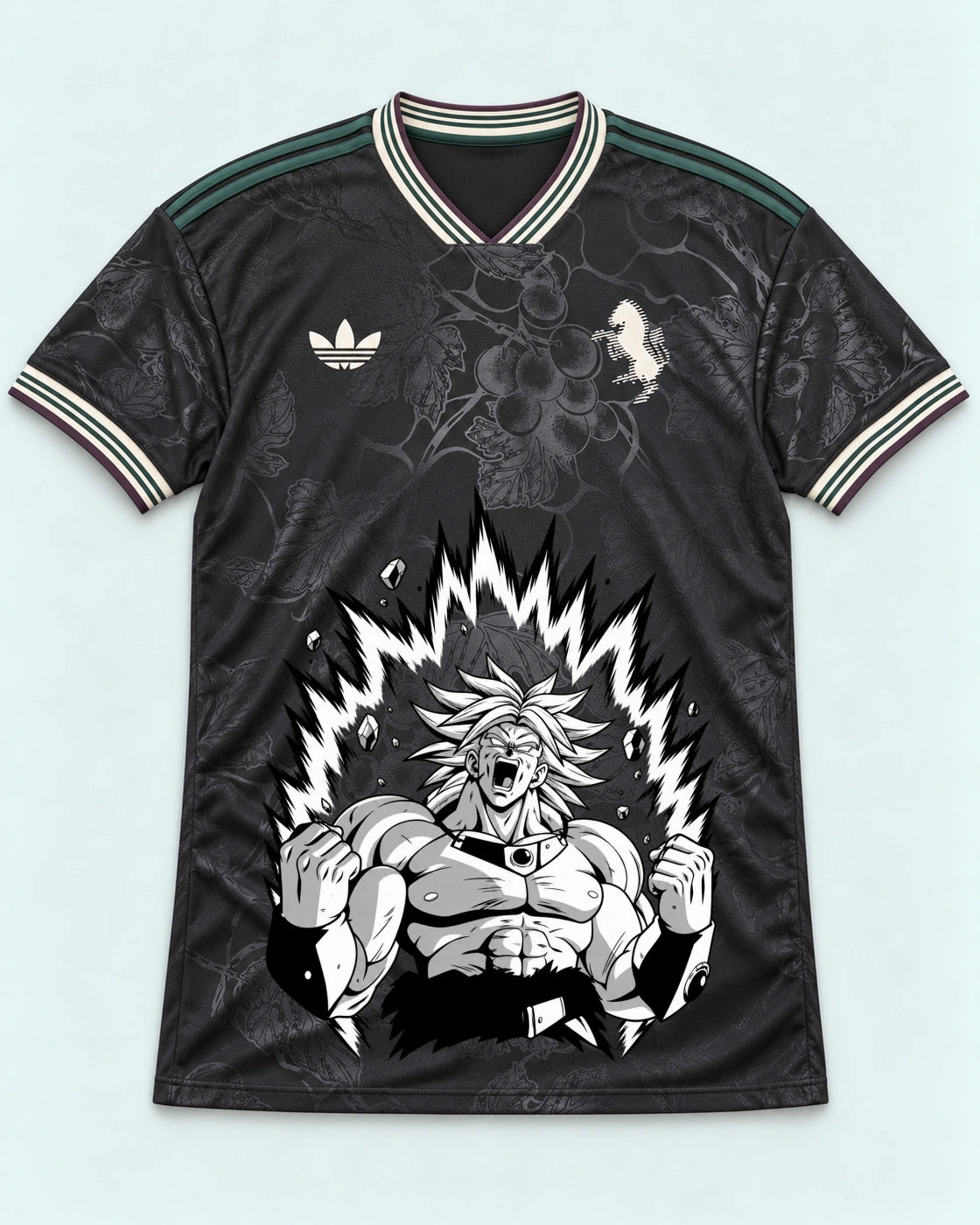 Juventus Dark Broly Dragon Ball Jersey — Front