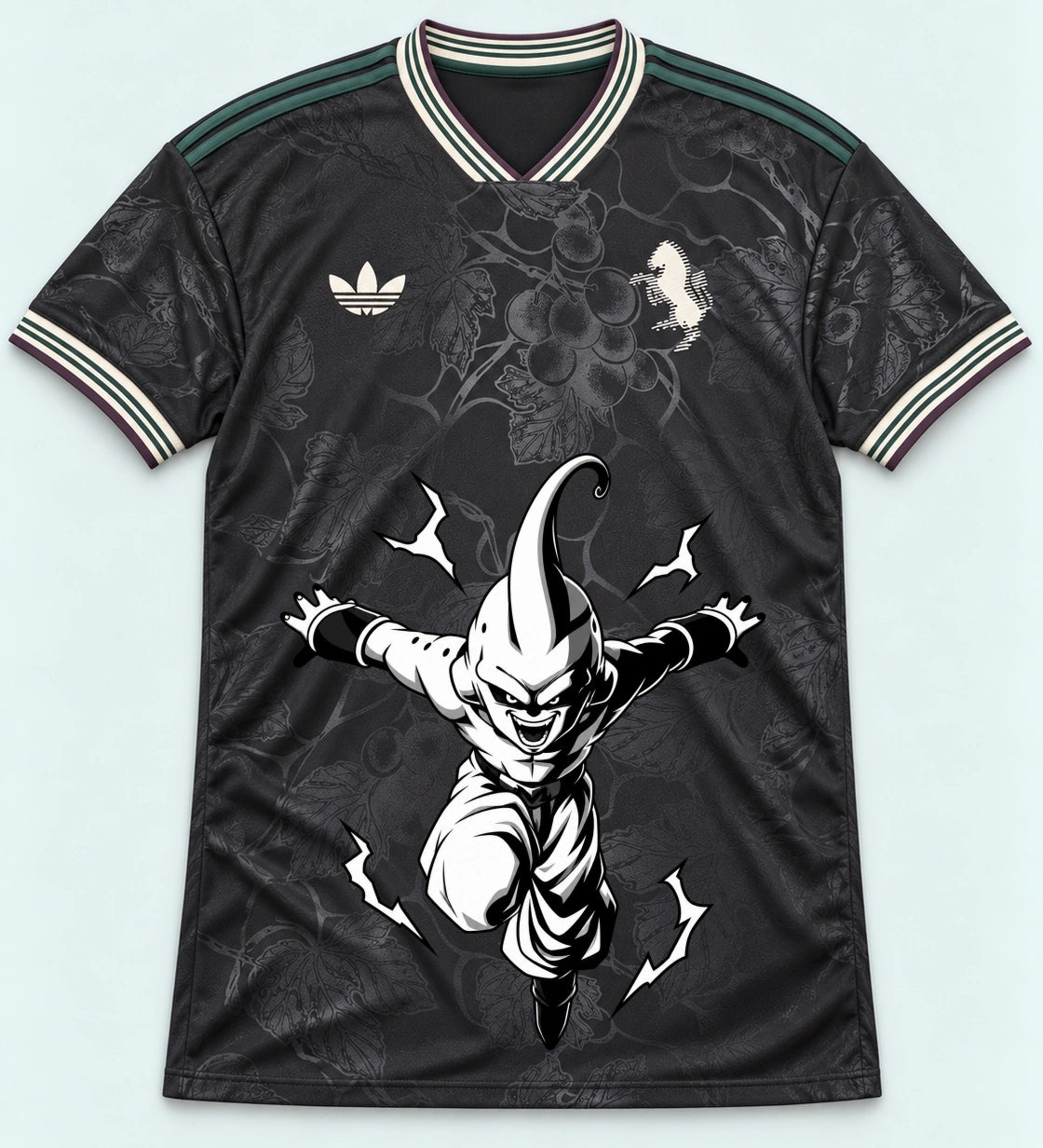 Juventus Dark Kid Buu Dragon Ball Jersey — Front