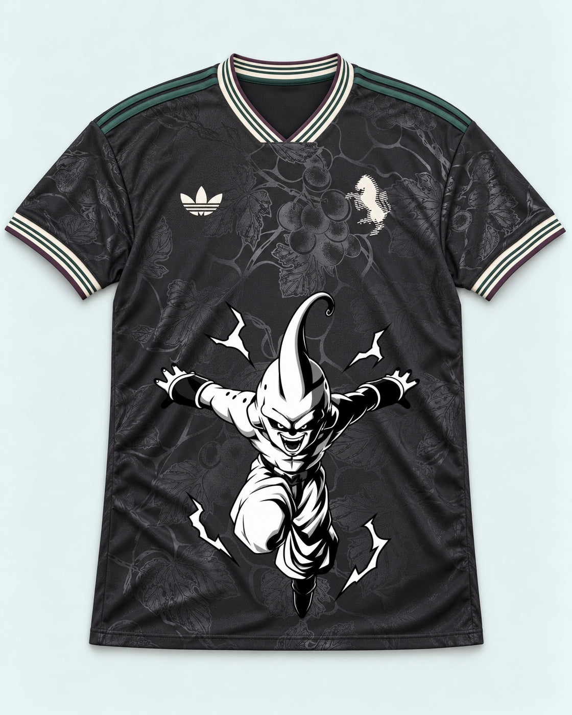 Juventus Dark Kid Buu Dragon Ball Jersey — Front