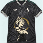 Juventus Dark Majin Vegeta Dragon Ball Jersey — Front