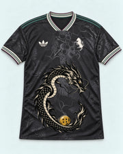 Juventus Dark Shenron Emblem Dragon Ball Jersey — Front
