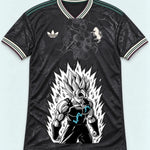 Juventus Dark Super Saiyan Aura Dragon Ball Jersey — Front