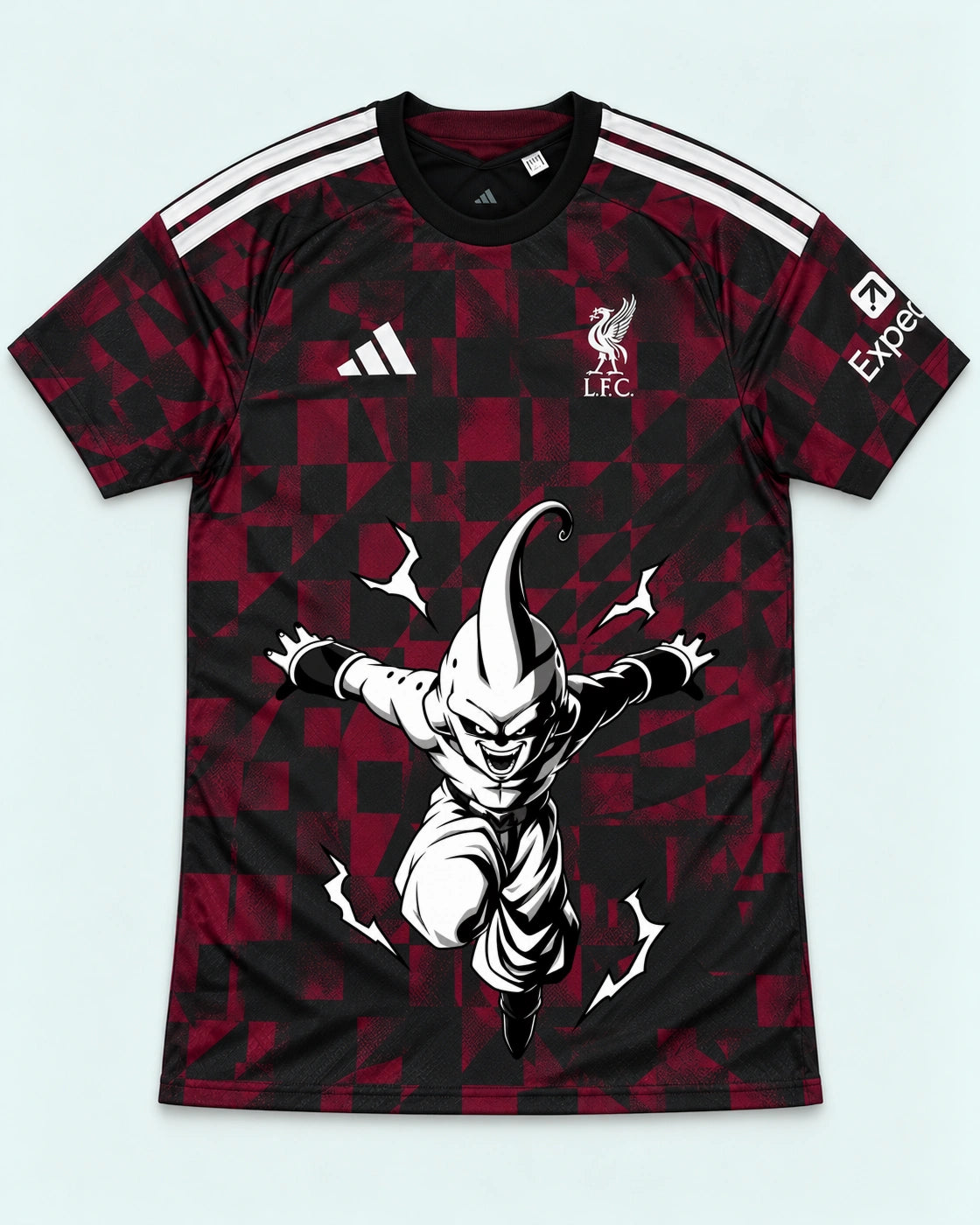 Liverpool Dark Kid Buu Dragon Ball Jersey — Front