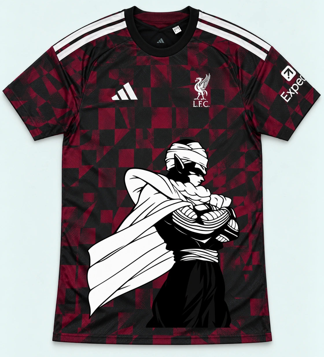 Liverpool Dark Piccolo Cloak Dragon Ball Jersey — Front