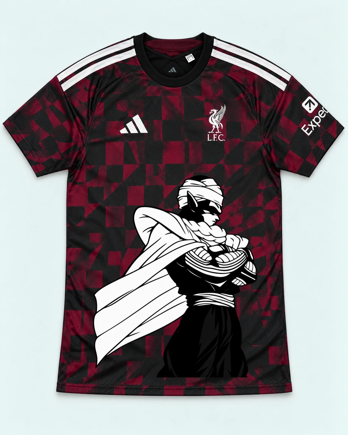 Liverpool Dark Piccolo Cloak Dragon Ball Jersey — Front